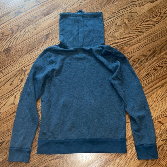 Brooklyn Calling N.Y.C. Blue Funnel Neck Pullover - Picture 5 of 10